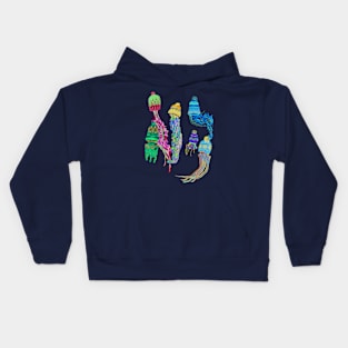 Winter Jellyfish 2 Kids Hoodie